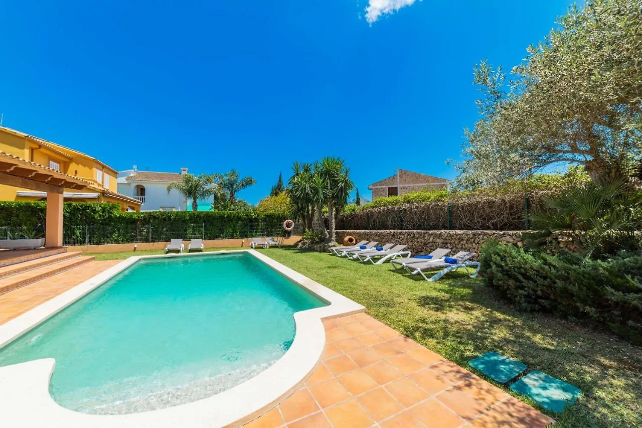 Villa Joana Barcares For 10 With Swimming Pool Alcudia