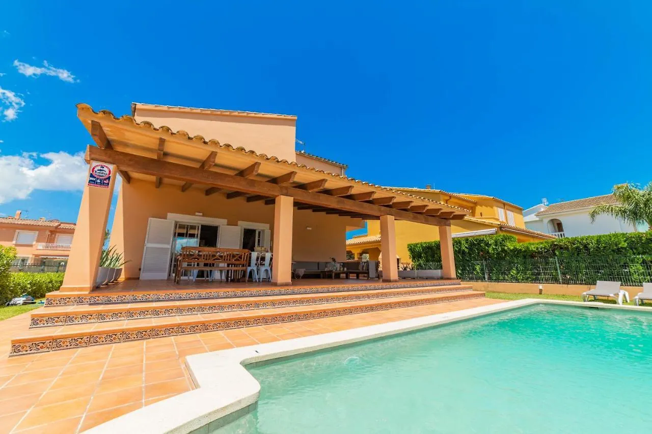 Villa Joana Barcares For 10 With Swimming Pool Alcudia  0*, Alcudia (Mallorca) Spain