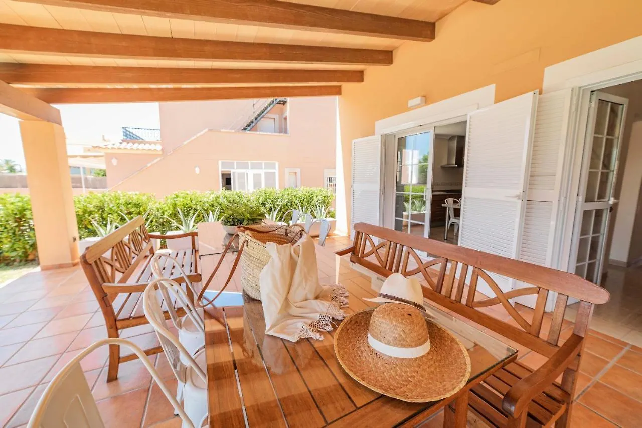 Villa Joana Barcares For 10 With Swimming Pool Alcudia  Spain