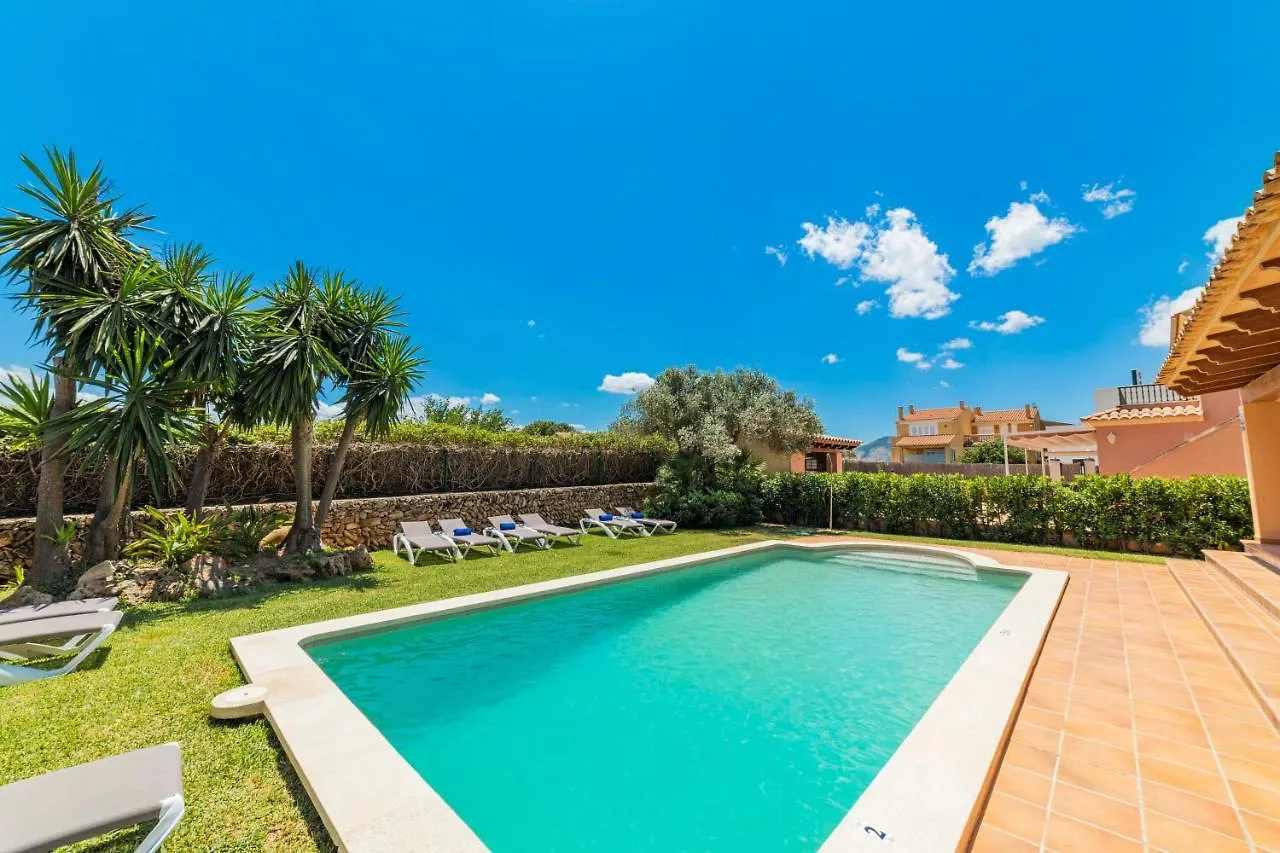 Villa Joana Barcares For 10 With Swimming Pool Alcudia  0*, Alcudia (Mallorca)